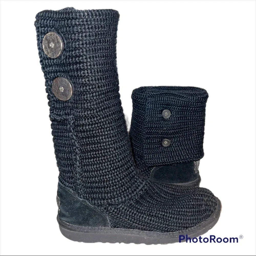 COPY - Kids UGG Knit Cardy Pull-On Boot 3